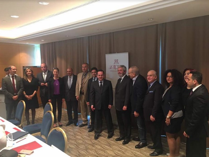 Minister of Tourism Avedis Guidanian and Nadim Freiha Launch Visit Lebanon 2017 